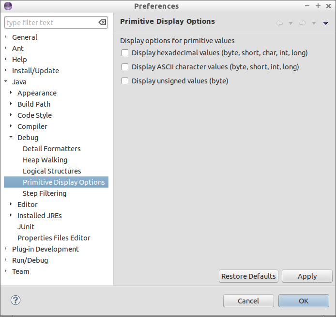 Debug Steps
