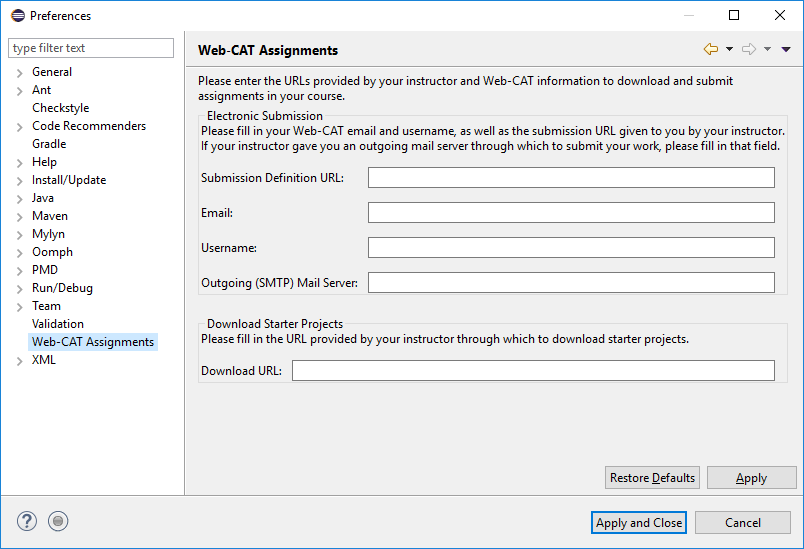 WebCATAssignment
